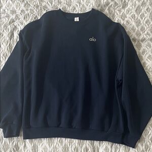 ALO Yoga Deep Blue Crewneck